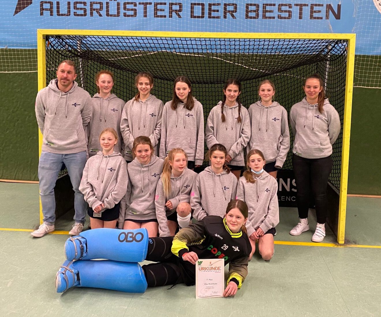 Weibliche U12 wird Regionalliga-Fünfter